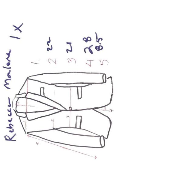 Rebecca malone zebra print short sleeve button up - Picture 7 of 9